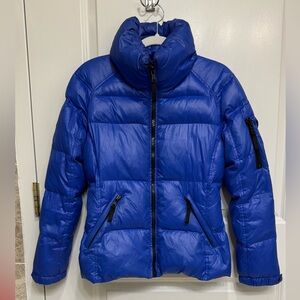 SAM. New York Blue Puffer Jacket Girls 14 Fits XS Excellent
